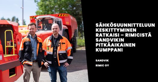 Sähkösuunnitteluun keskittyminen ratkaisi – Rimicistä